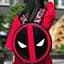 Круглий рюкзак Marvel Deadpool Superhero Logo чорно-червоний (rucksack DP 205) - мініатюра 6