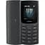 Мобільний телефон Nokia 105 SS 1 sim 2023 Charcoal (1GF019EPA2C01) - мініатюра 1