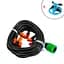 Система туманоутворення та зрошувач для поливу газону 3/4" Patio Mistcooling Kit 10M BD-182 - мініатюра 2