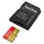 Карта пам'яті SanDisk 128GB microSD class 10 UHS-I U3 Extreme (SDSQXAA-128G-GN6MA) - мініатюра 2