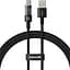 Кабель Baseus Gem Fast-Charging Data Cable USB to USB-C 100W/6A 1 м - мініатюра 1