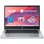 Acer Ноутбук Chromebook CB314-3HT 14" FHD IPS Touch, Intel C N4500, 8GB, F128GB, UMA, ChromeOS, серебристый - миниатюра 2