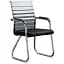 Офисное кресло GT Racer B-4029, черно-белое (B-4029 White/Gray/Black) - миниатюра 1