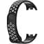 Ремешок DK CDK для Xiaomi Mi Smart Band 10 Silicone Sport Band Nike (015815) (black / grey) - миниатюра 1