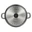 Каструля з кришкою Bergner Excalibur сіра 28 см 6,5 л (BG-36102-GY) - мініатюра 3