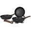Набір сковорідок Gimex Frying Pan Set Black 3 предмети (6979264) - мініатюра 1