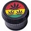 Гриндер для измельчения табака Ashtray HL-203 Конопля Black 3 шт. (10866) - миниатюра 1