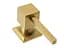 Дозатор миючого засобу Rea brushed gold 330мл квадратний BAT-05009, Золотий - мініатюра 3