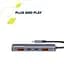 USB-хаб Canyon USB-хаб DS-18 5in1 USB-C Grey (CNS-TDS18) - миниатюра 5