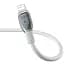 Кабель Baseus Pudding Series Fast Charging Cable USB to Lightning 2.4A 1.2m P10355700221-00 White - миниатюра 4