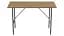 Стол письменный Line Тайм Ferrum-decor 750x1200x600 Черный металл ДСП Дуб Артизан 16 мм (FRD-104890) - миниатюра 6