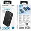 Зовнішній акумулятор Borofone BJ55A Graceful 20000mAh 10W Black [130212] - мініатюра 6