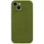 Чохол Silicone Case із захистом камери Full Apple iPhone 15 Army Green - мініатюра 1