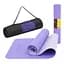Килимок спортивний Cornix TPE 183 x 61 x 0.6 см для йоги та фітнесу XR-0004 Violet/Purple - мініатюра 5