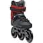 Ролики Rollerblade Twister 110 270 Чорний-Червоний - мініатюра 3