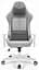Компьютерное кресло Hell's Chair HC-1006 Grey-White ткань - миниатюра 1