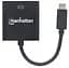 Перехідник Intracom USB 3.1 Type-C VGA F Manhattan чорний - мініатюра 4