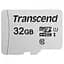 Карта пам'яті Transcend MicroSDHC 32GB UHS-I Class 10 300S + SD-adapter (TS32GUSD300S-A) - мініатюра 2