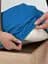 Простирадло на резинці Good-Dream Microfiber White Stripe см біле (GDMWSHEETF120200) - мініатюра 3