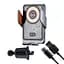 Холдер Hoco HW7 Transparent Discovery Edition wireless fast charg car holder air outle Темно-сірий - мініатюра 3