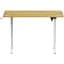 Комп'ютерний ігровий стіл Officepro ODE1470LWW Light Wood/White [148344] - мініатюра 2