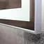 Дзеркало Dusel DE-M0061S1 Silver 75x120 см сенсорне включення + підігрів, Сірий - мініатюра 5