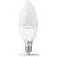 Лампочка TITANUM C37 6W E14 4100K 220V (TLС3706144) - миниатюра 1
