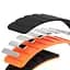 Ремінець Dual-color Magnetic для Smart Watch 20mm Black / Orange - мініатюра 2