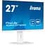 Монітор 27" Iiyama XUB2797QSN-W2 White QHD IPS 100Hz (XUB2797QSN-W2) - мініатюра 2