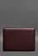 Шкіряний чохол BlankNote для MacBook 14 дюйм Бордовий Crazy Horse - мініатюра 2