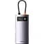 USB-хаб Baseus Metal Gleam Series 4-in-1 Gray (WKWG070113) [110336] - мініатюра 3