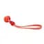 Игрушка для собак Misoko&Co Мяч с пищалкой и ремнем orange 35х6 cm - миниатюра 1