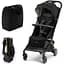 Коляска прогулянкова Kinderkraft Pilot 2 Midnight Black (SPILO02BLK0000) - мініатюра 13