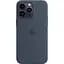 Оригінальний силіконовий чохол Apple Silicone Case MagSafe Storm Blue для iPhone 14 Pro (6.1") (MPTF3ZM/A) - мініатюра 3
