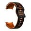 Браслет Scales для Samsung Galaxy Watch 4 - черно-оранжевый ширина крепления 20мм силикон Watchbands (W19-7WB20235651) - миниатюра 3