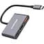 USB-хаб Canyon USB-хаб hub DS-4 3in1 USB-C Grey (CNS-TDS4) - миниатюра 2