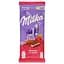 Шоколад молочний Milka Малина та Крем 90 г - мініатюра 1