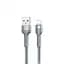 Дата кабель для зарядки айфонов REMAX Jany RC-124i USB - Lightning 8-pin Серебряный (1м) - миниатюра 1