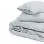 Простирадло на резинці MirSon Linen Caspian Льон 70х190 см сіро-блакитне (2200008248642) - мініатюра 6