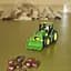 Трактор с транспортером Klein John Deere 1:24 (3908) - миниатюра 8