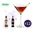 Коктейль Manhattan (набір інгредієнтів) х12 на основі Jim Beam White Straight Bourbon - мініатюра 1