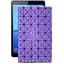 Чехол StatusCASE из экокожи для планшета Huawei MediaPad M5 Lite 8 Фиолетовый ромб - миниатюра 1