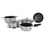 Набір кухонного посуду 8 шт. Gimex Cookware Set induction 8 предметів Silver (6977227) - мініатюра 1