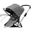 Дитяча коляска Thule Sleek Grey Melange з люлькою (TH 11000006) - мініатюра 7