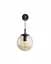 Бра TK Lighting 5389 Esme E27 1x15W IP20 Bk - мініатюра 2