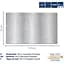 Килимок для ванної Kela Ombre 120x70x3.7 см морозно-блакитний (23571) - мініатюра 3