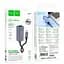 Usb-хаб Hoco UA37 Usb ethernet adapter (1000 Mbps) Серый - миниатюра 2