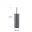 Йоржик для унітазу підлоговий Mixxus Premium Ellipse-TB0201 graphite MI7068, Графіт - мініатюра 2
