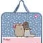 Папка-портфель Yes Pusheen на блискавці з тканинними ручками FC (492316) - мініатюра 1