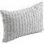 Подушка силіконова Руно Grey Braid на блискавці 50х70 см (310.52СМ_Grey Braid) - мініатюра 1